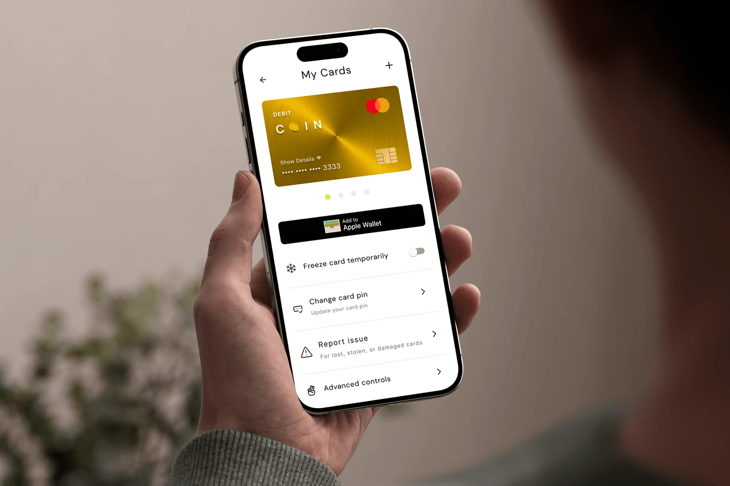 Deloitte Digital fintech solutions mockup
